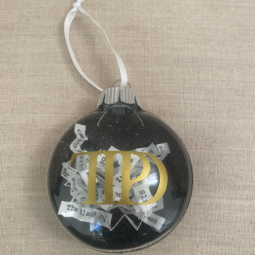 Taylor Swift Inspired TTPD Ornament
